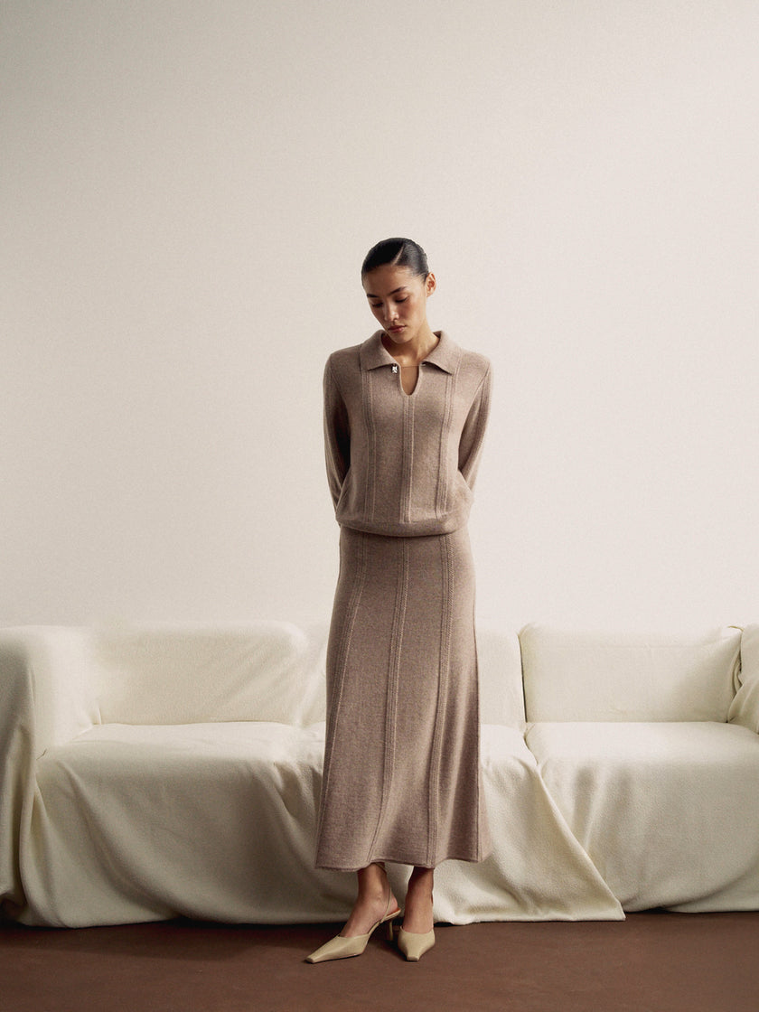 SCARLETT skirt, mocha