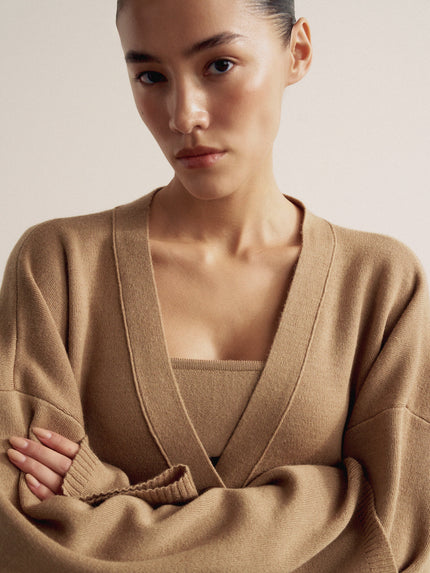 LEO cardigan, beige