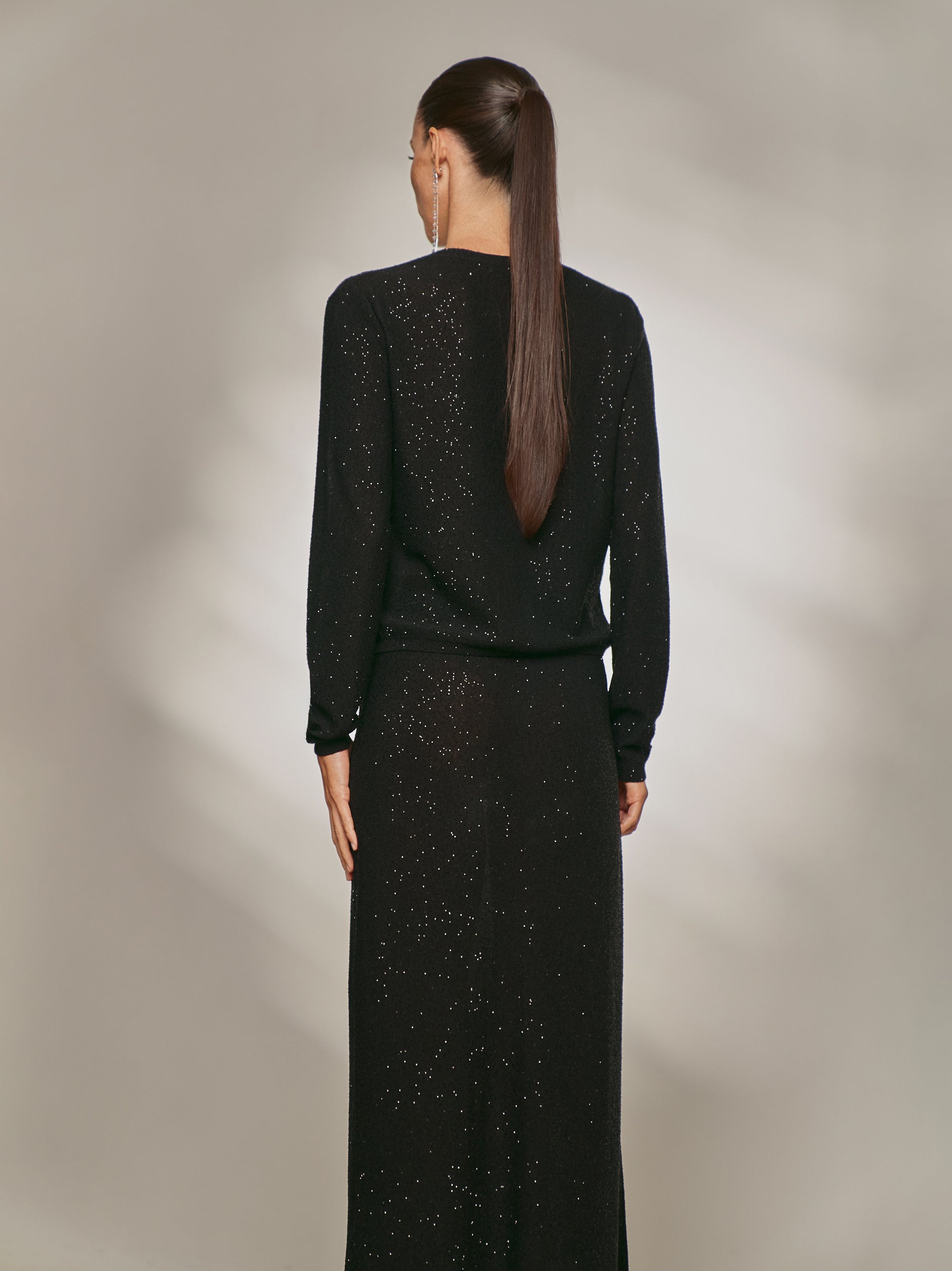 KIARA cardigan, black