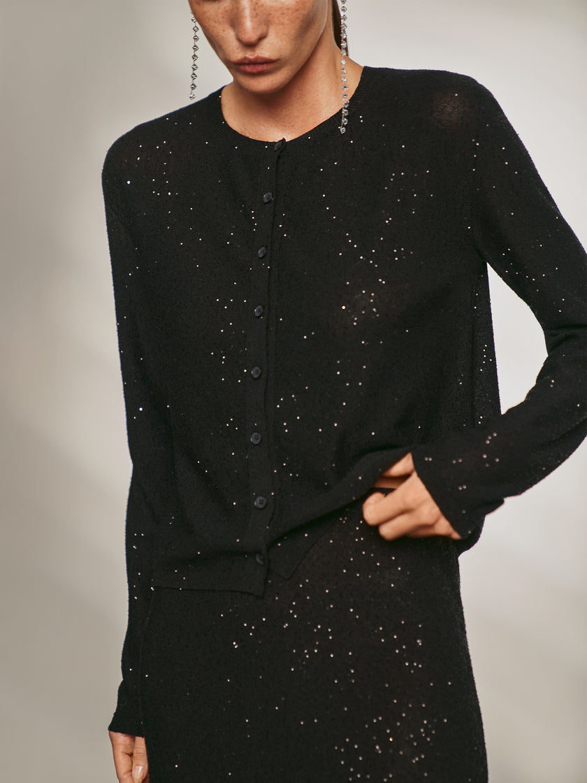KIARA cardigan, black
