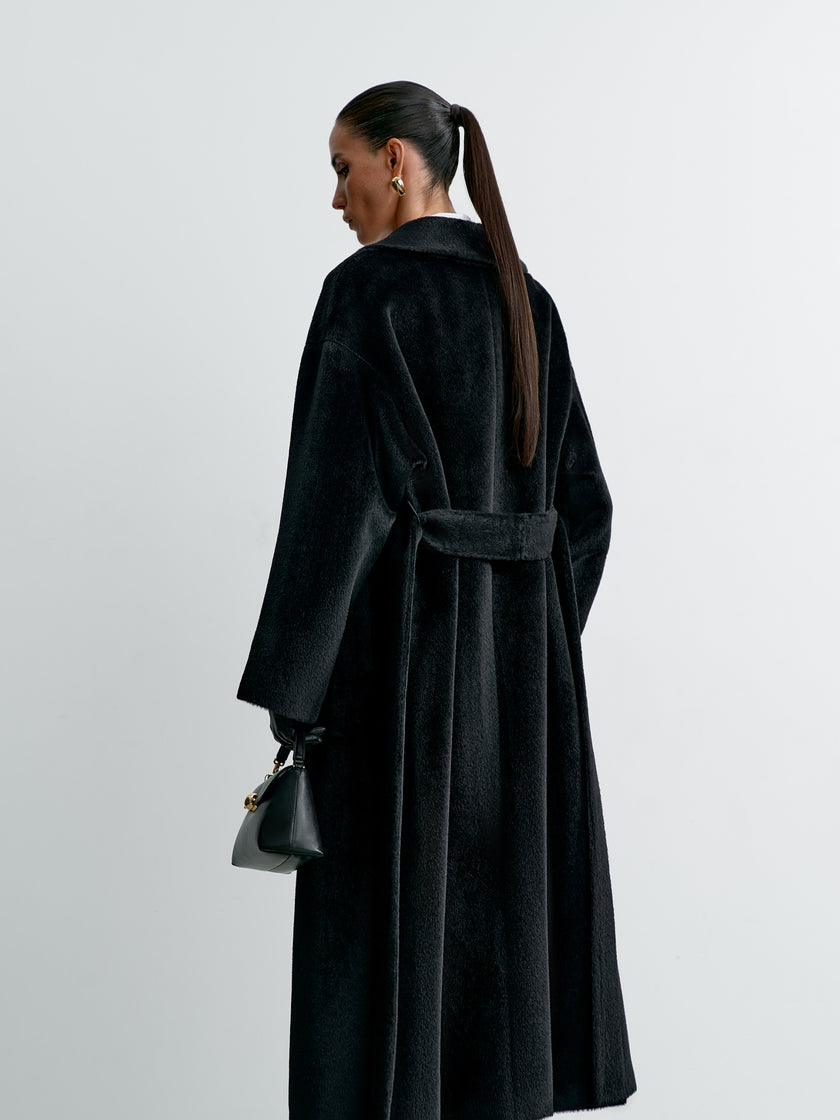 TOSCANA coat, black