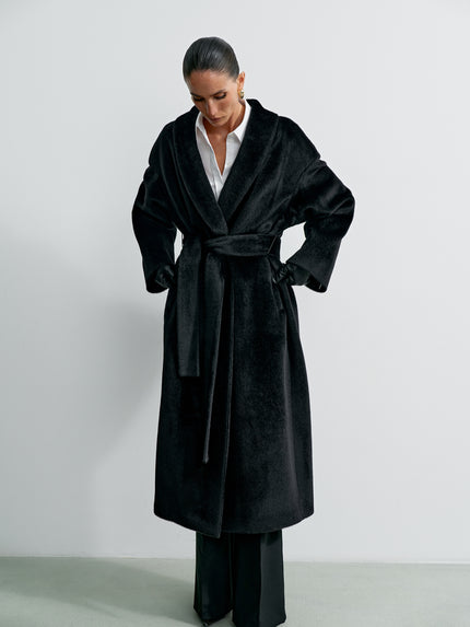 TOSCANA coat, black