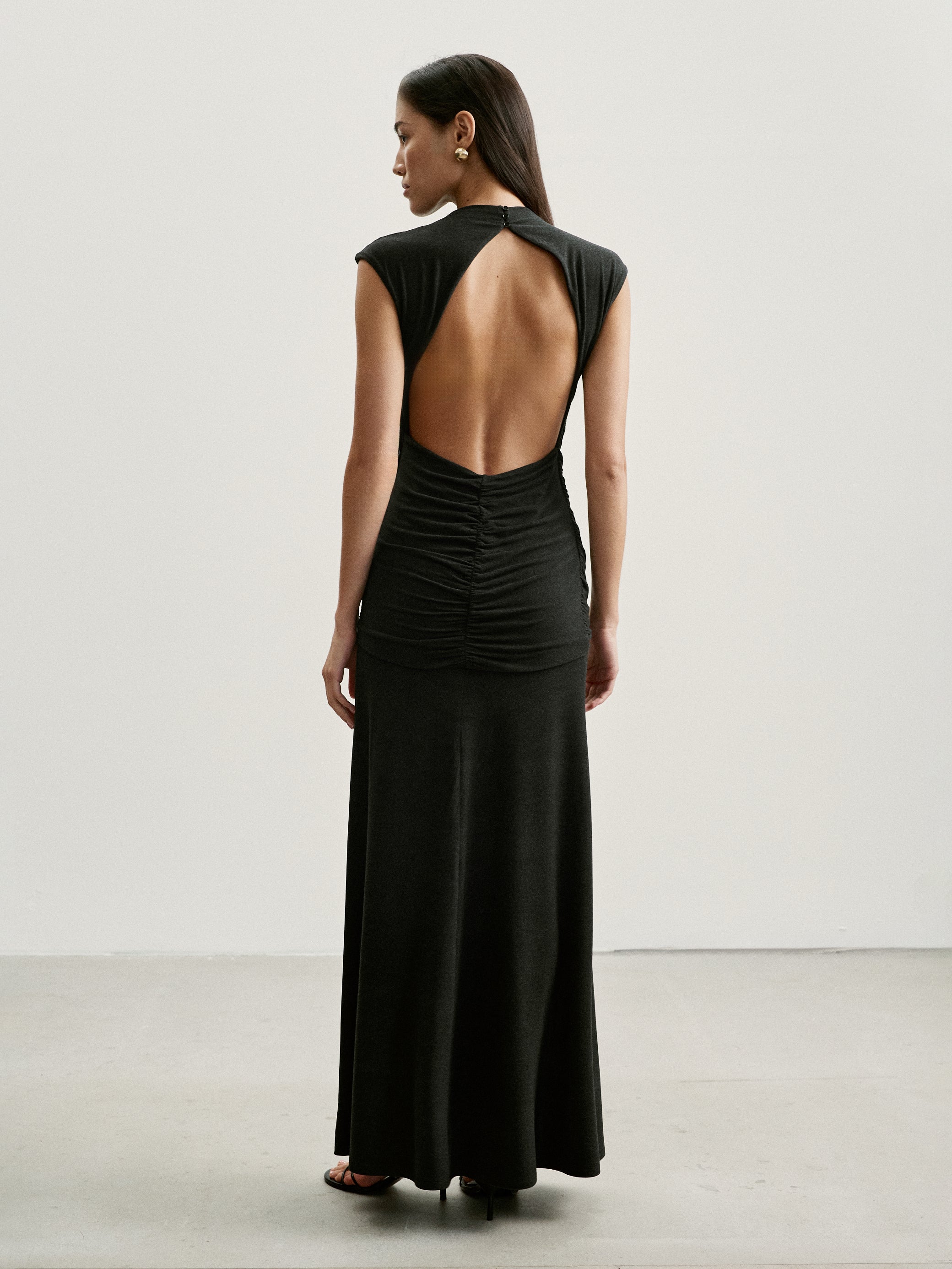 NAOMI dress, anthracite