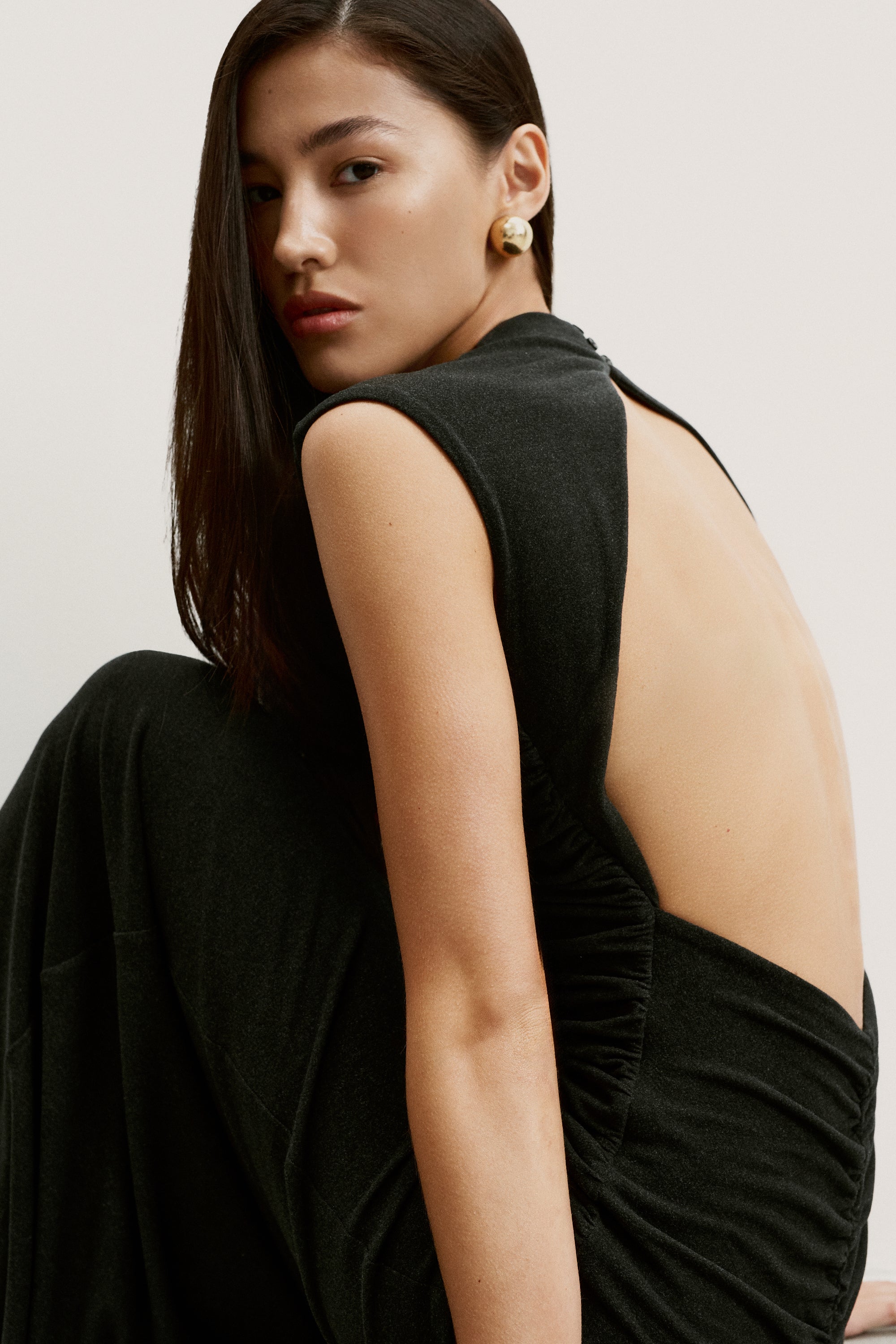 NAOMI dress, anthracite