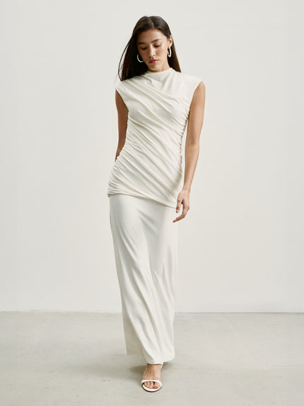 NAOMI dress, milk