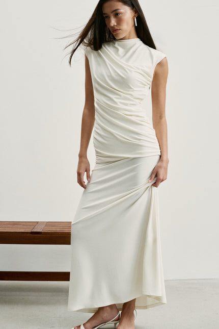 NAOMI dress, milk