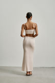 SICILIA bandeau top, peach