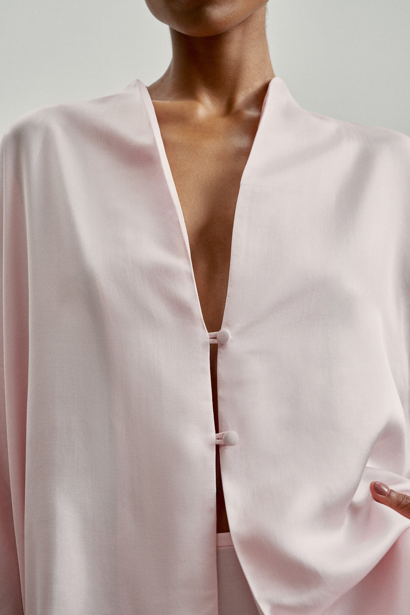 TAMUNA kimono shirt, pink