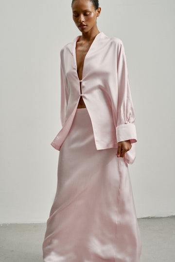 TAMUNA kimono shirt, pink