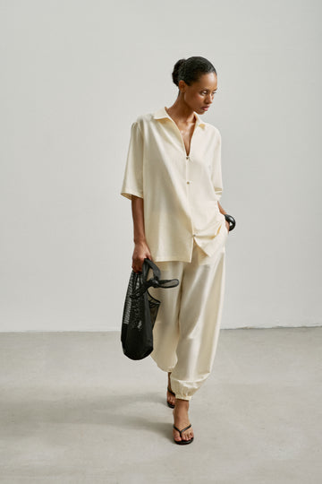 JOORY short sleeve shirt, vanilla