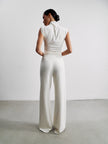 ANDREA pants, white