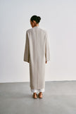 ANGELINA one-button cardigan coat, pearl