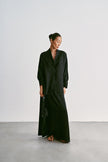 TAMUNA kimono shirt, black