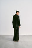TAMUNA kimono shirt, black