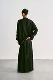 TAMUNA fluid drape skirt, black