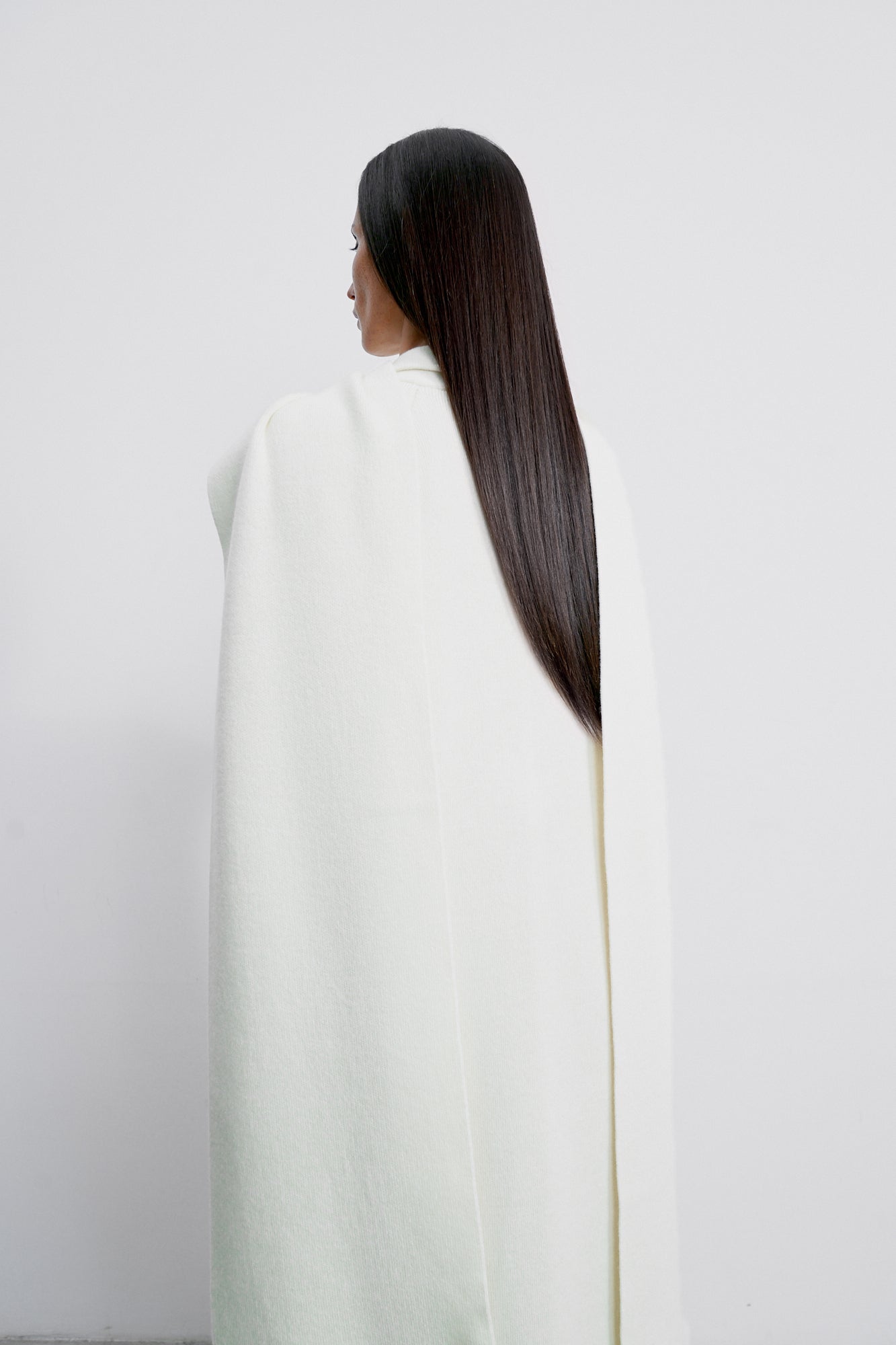 SEVARA cardigan coat, milk