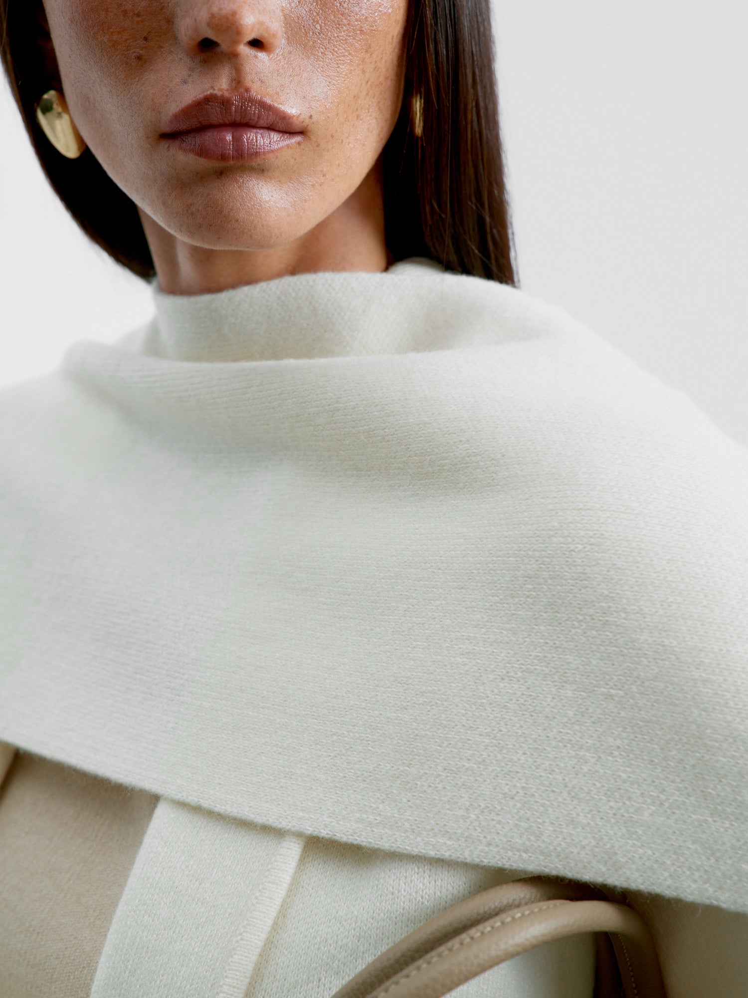SEVARA cardigan coat, milk