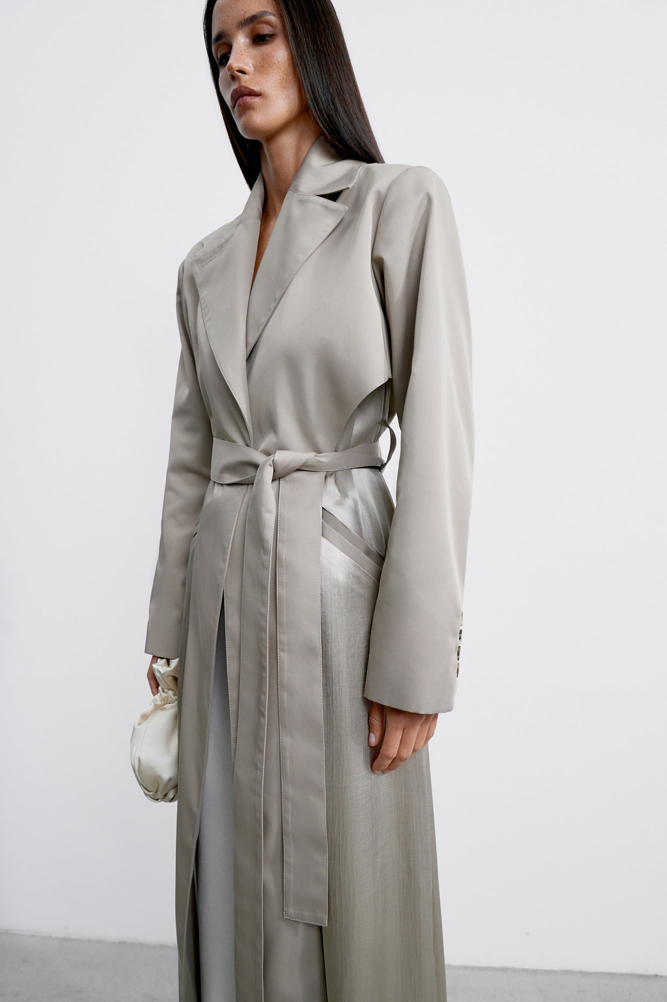 REBECCA trench coat, beige