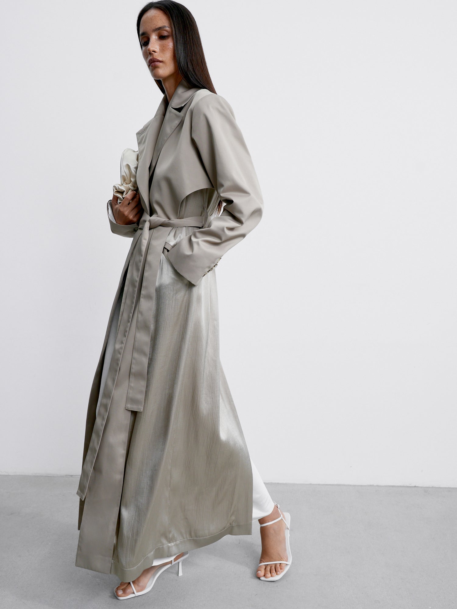 REBECCA trench coat, beige