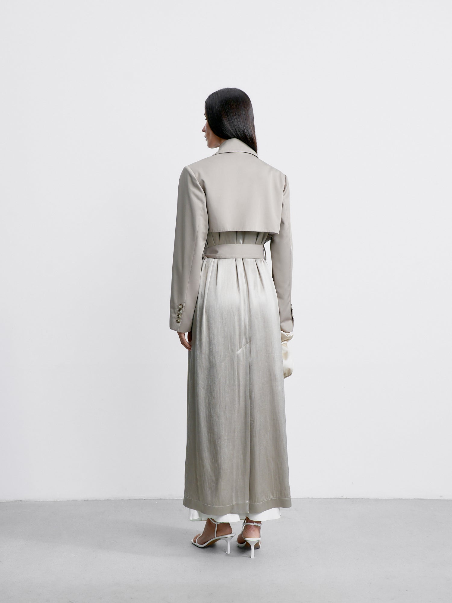 REBECCA trench coat, beige