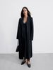 SEVARA cardigan coat, black