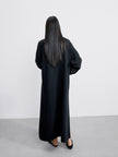SEVARA cardigan coat, black