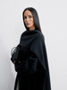 SEVARA cardigan coat, black