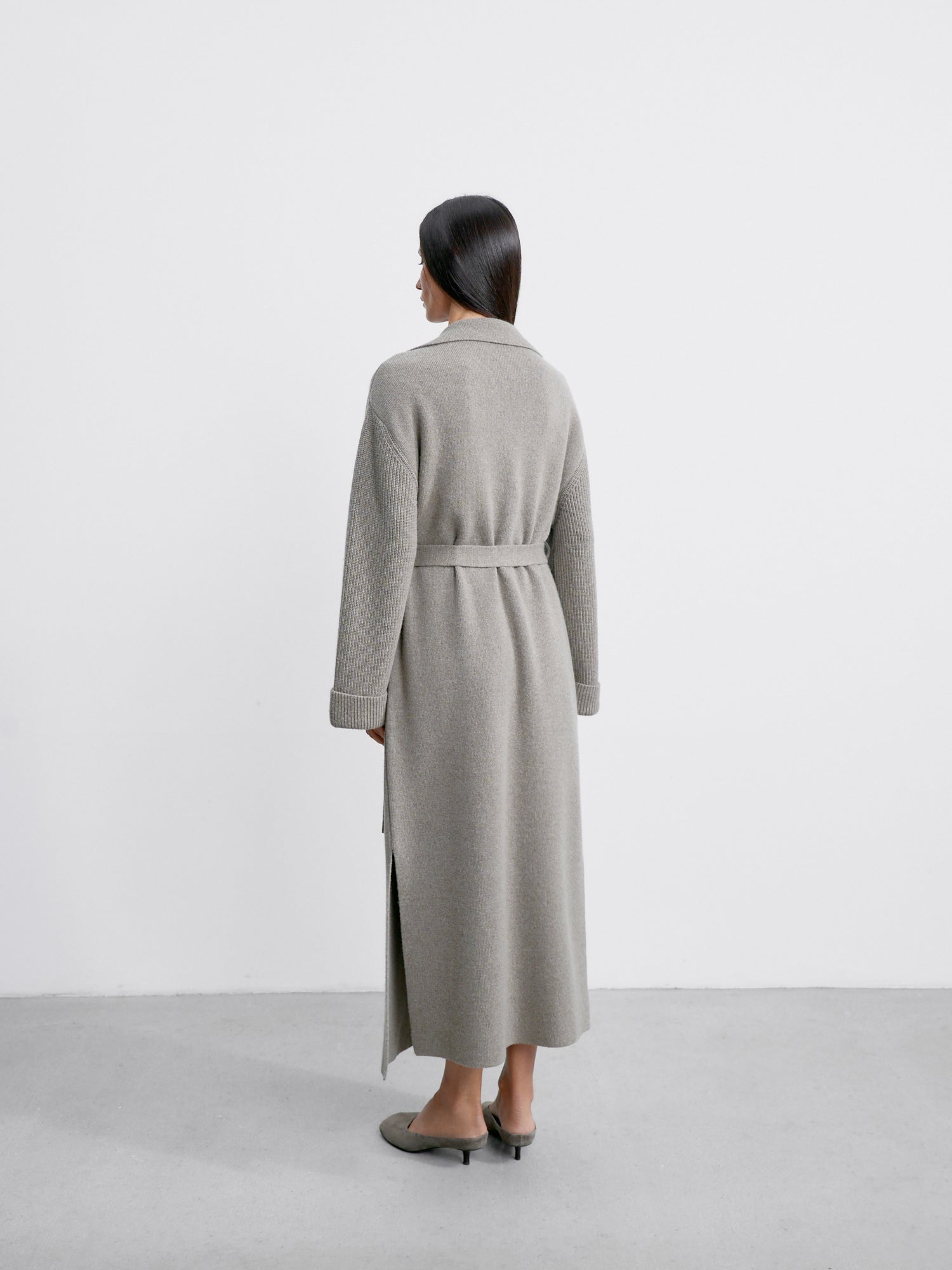 SAHAR cardigan coat, mocha