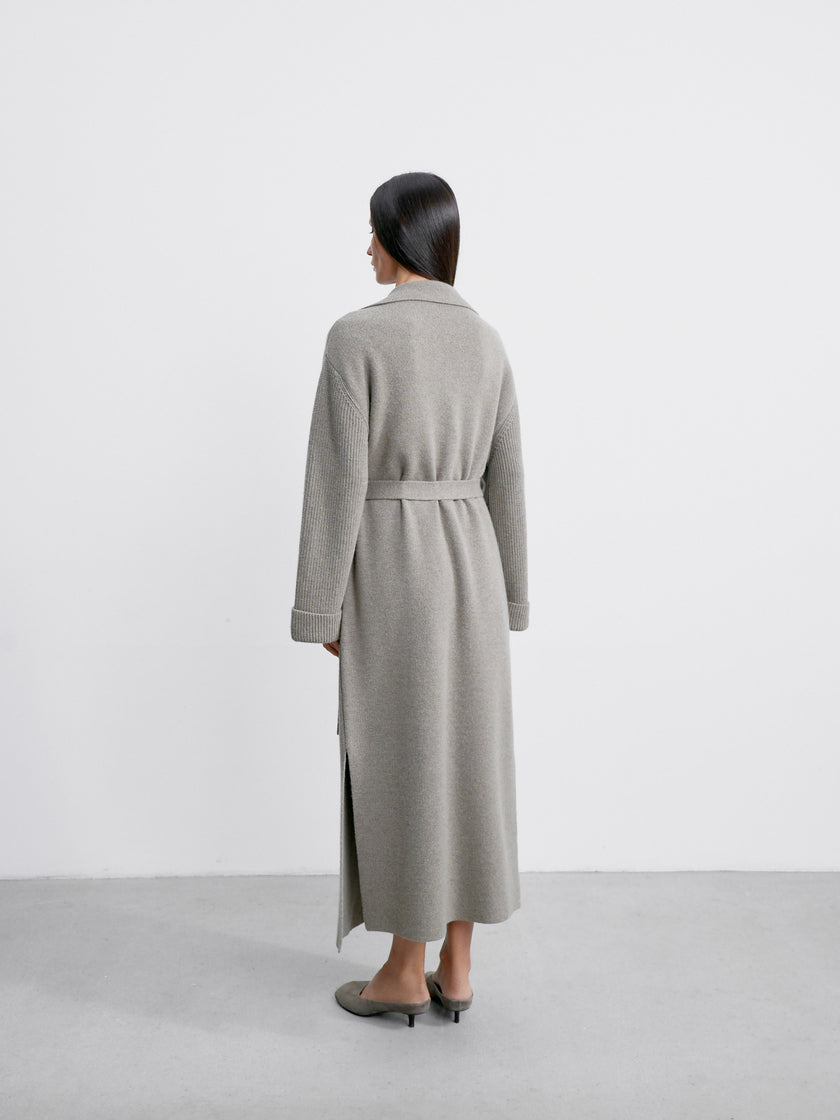 SAHAR cardigan coat, mocha