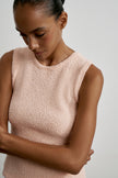 MELANIE top, peach