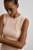 MELANIE top, peach