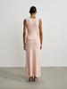 MELANIE top, peach