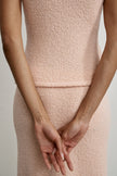 MELANIE top, peach