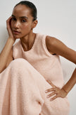 MELANIE top, peach
