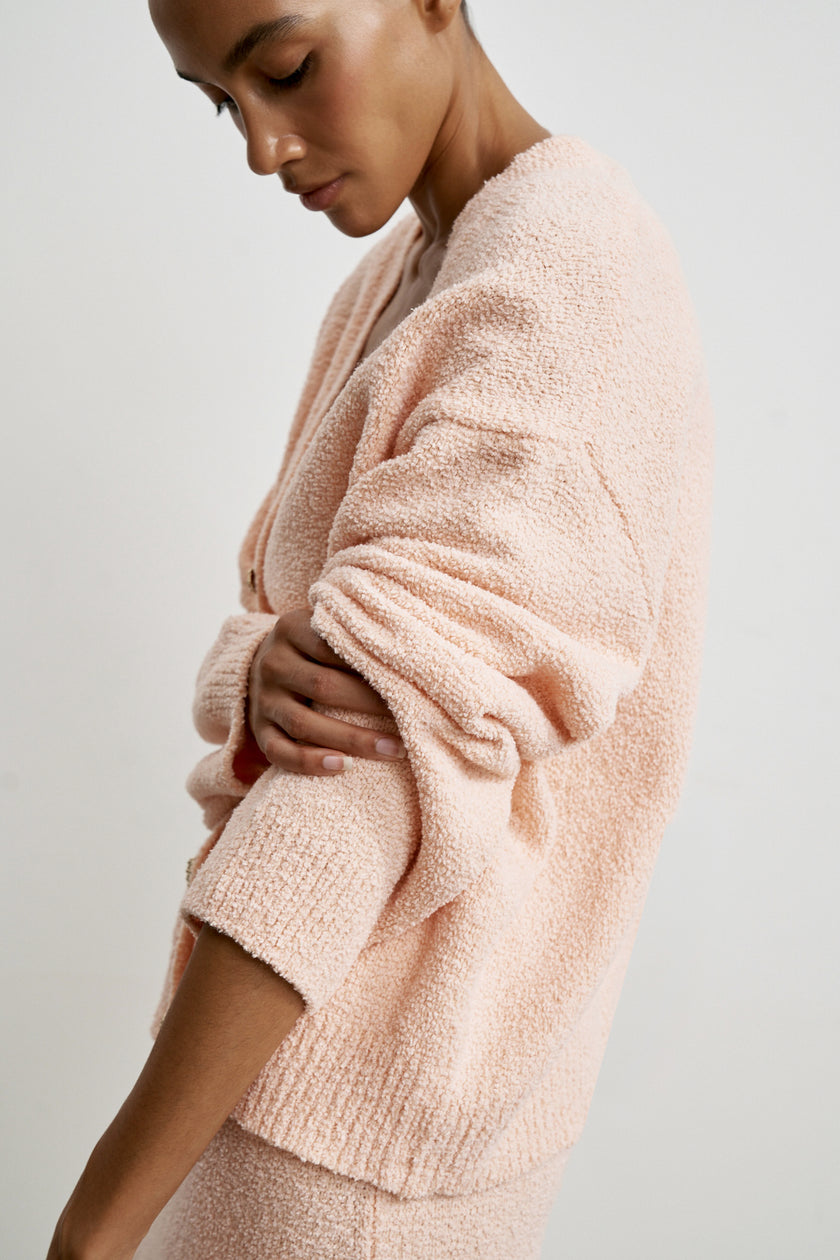 MELANIE cardigan, peach