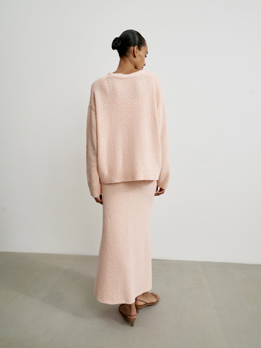 MELANIE cardigan, peach