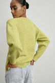 ROMEE cardigan, lime