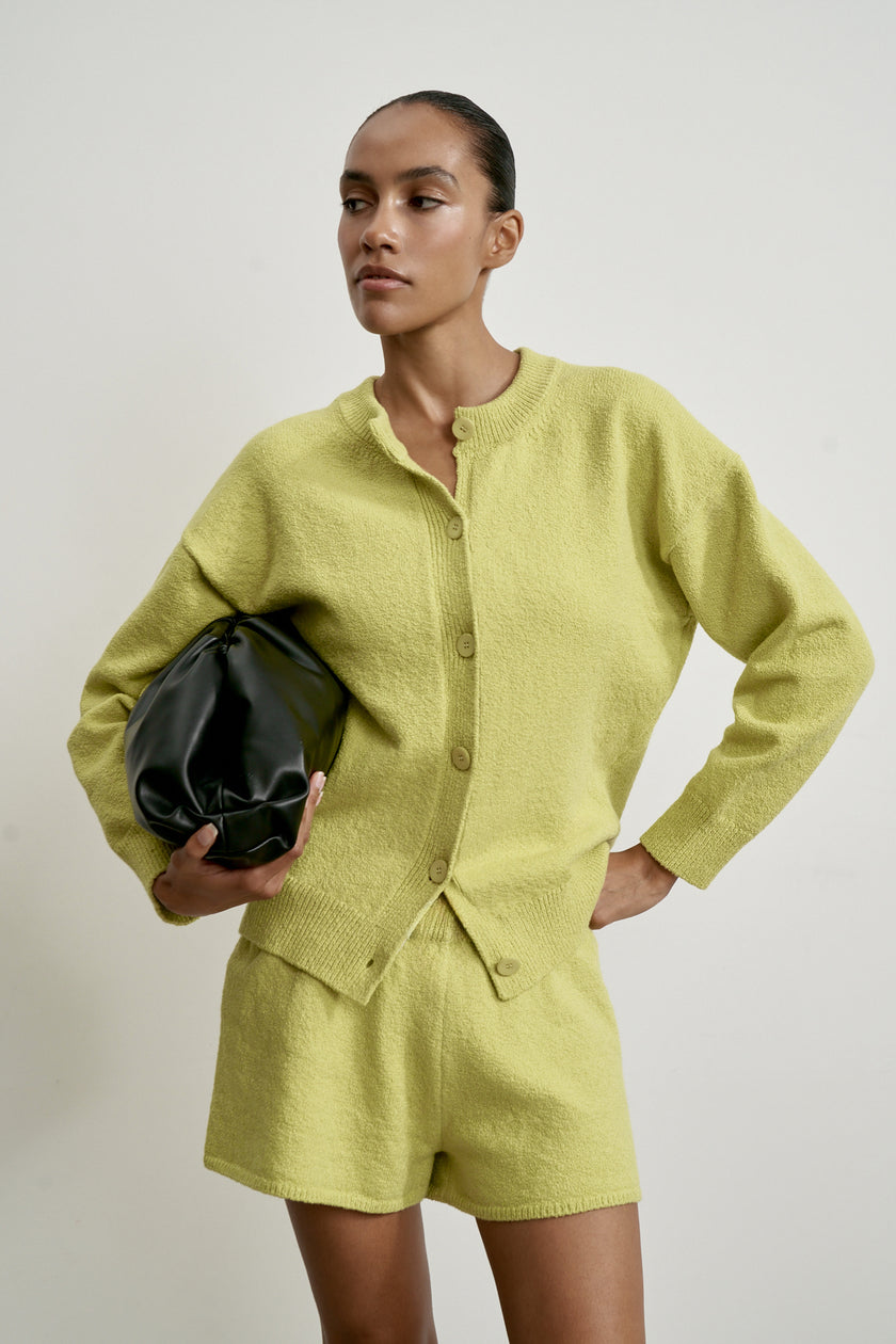 ROMEE cardigan, lime