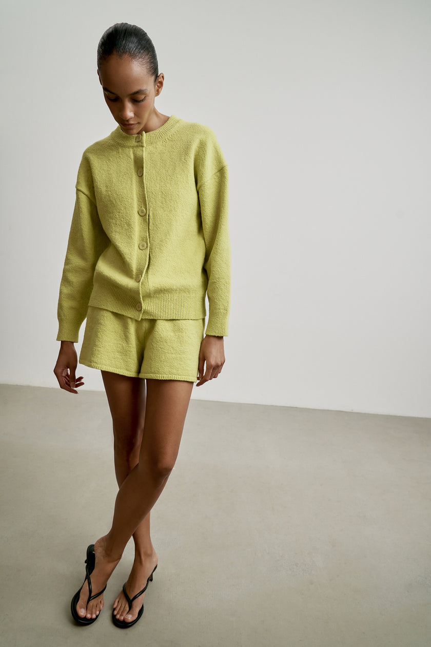 ROMEE cardigan, lime