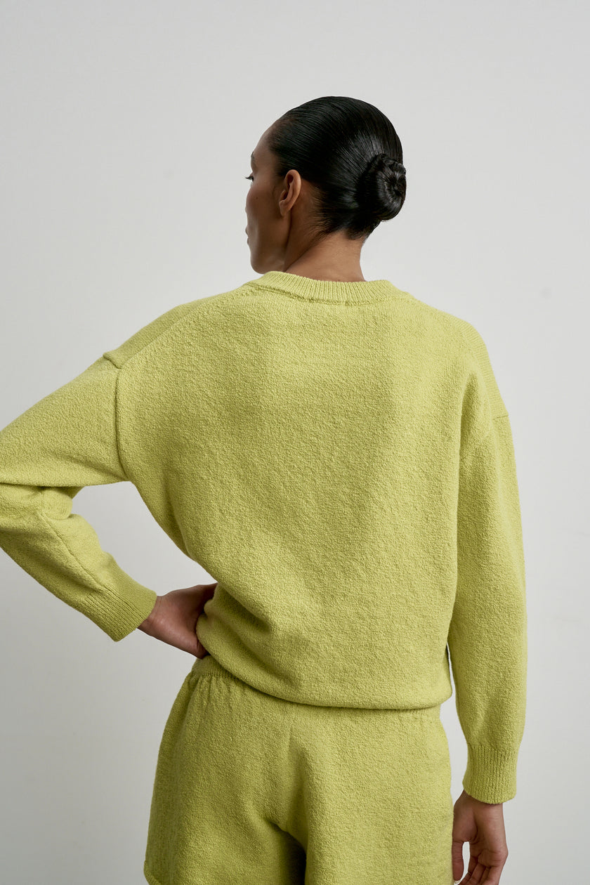 ROMEE cardigan, lime