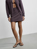ROMEE mini skirt, ardesia