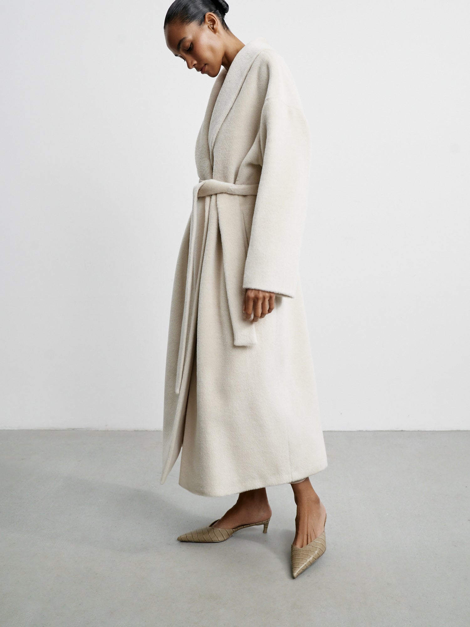 TOSCANA coat, milk