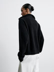 FABIA anorak sweater, black
