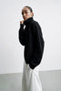 FABIA anorak sweater, black