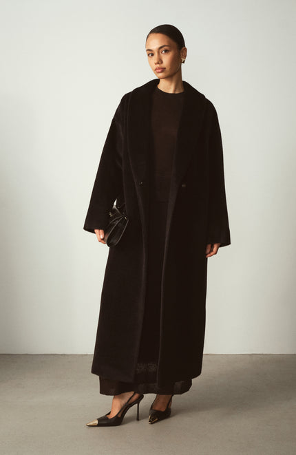 TOSCANA coat, black