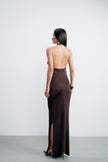 EVELYN dress, chocolate
