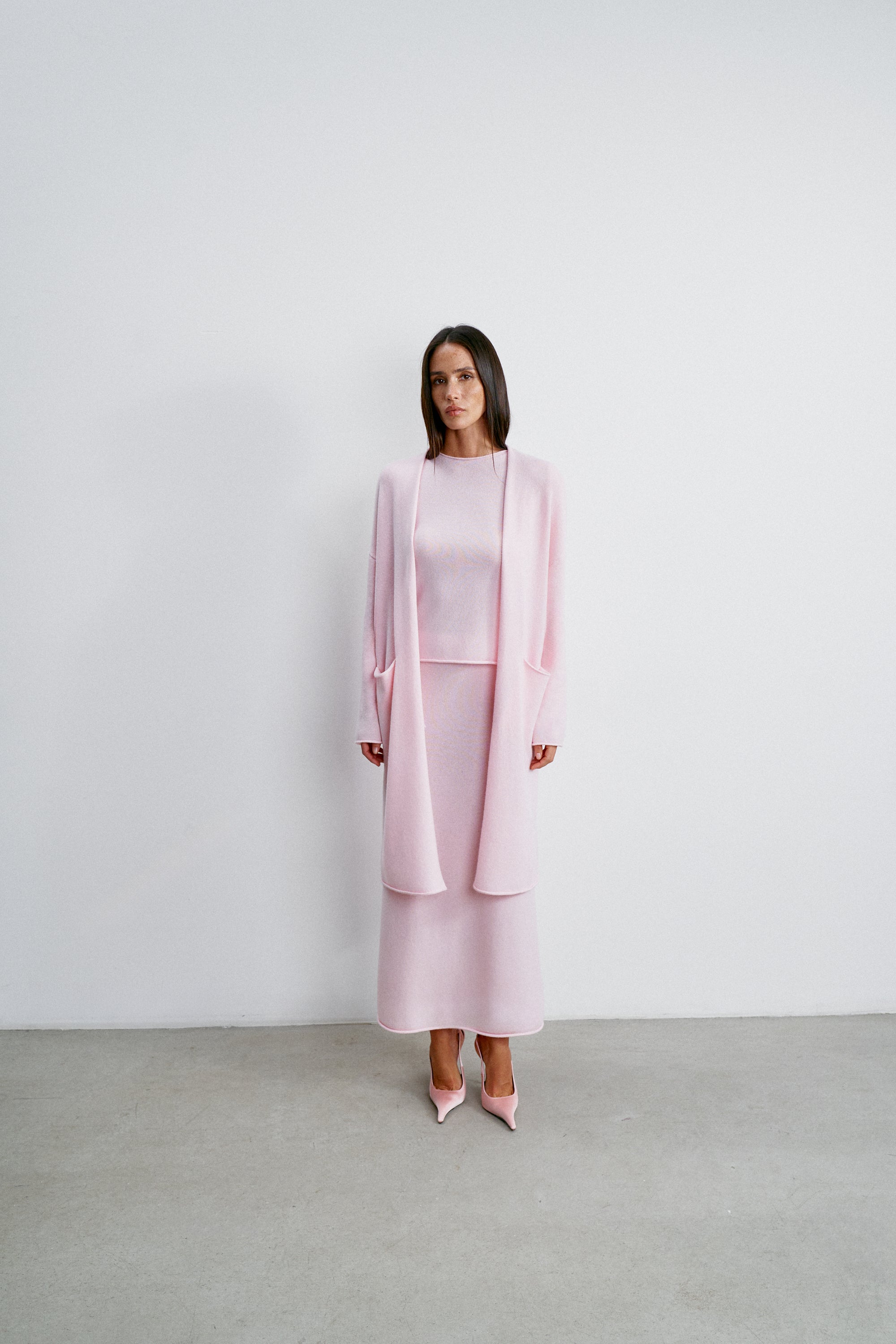 ISABEL cardigan, light pink