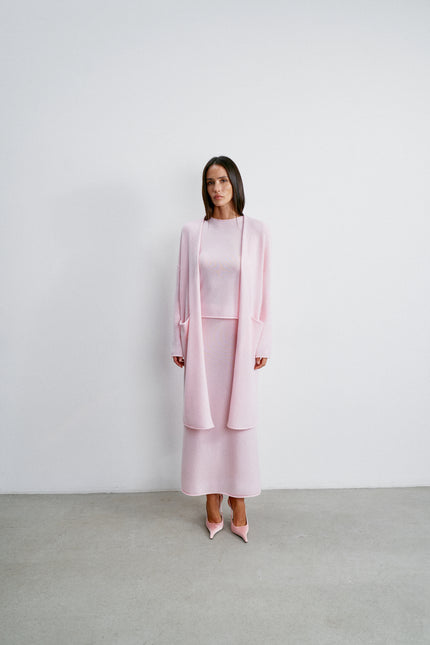 ISABEL cardigan, light pink