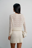 MIA mini skirt, milk