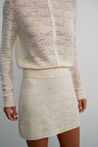 MIA mini skirt, milk